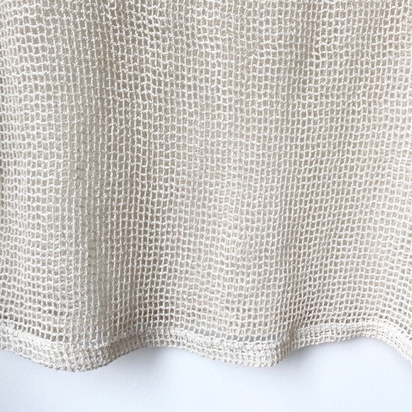 Urban Outfitters netted top in cream - Picture 5 of 6